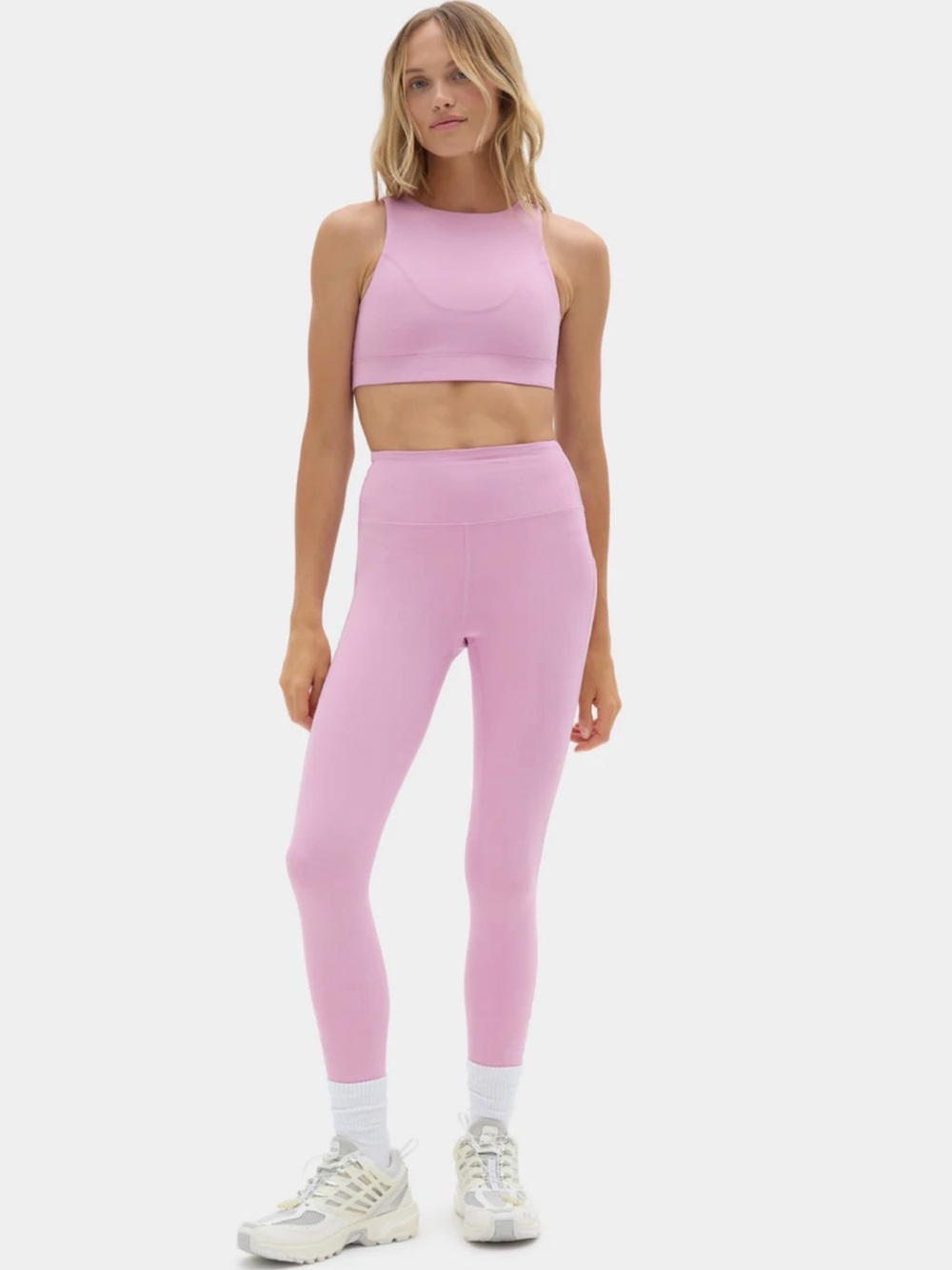 Halfdays Kara Legging in Pink Amethyst